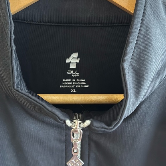 Jofit Black Athletic Jacket | Size XL | Women’s Activewear - Picture 5 of 7